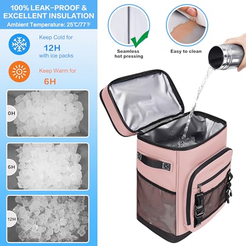 Large Waterproof Insulated Leak Proof 30L Cooler Backpack Y23063