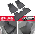 TPE Waterproof Floor Mats Black Cargo Tray Trunk Z64806