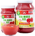 Wildcrafted Irish Sea Moss Gel Raspberry 16 oz Nutritional Supplement F885