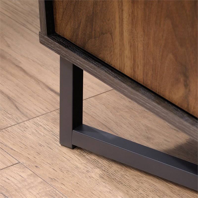 Credenza for 60x22 TVs, Brew Oak/Grand Walnut K68636