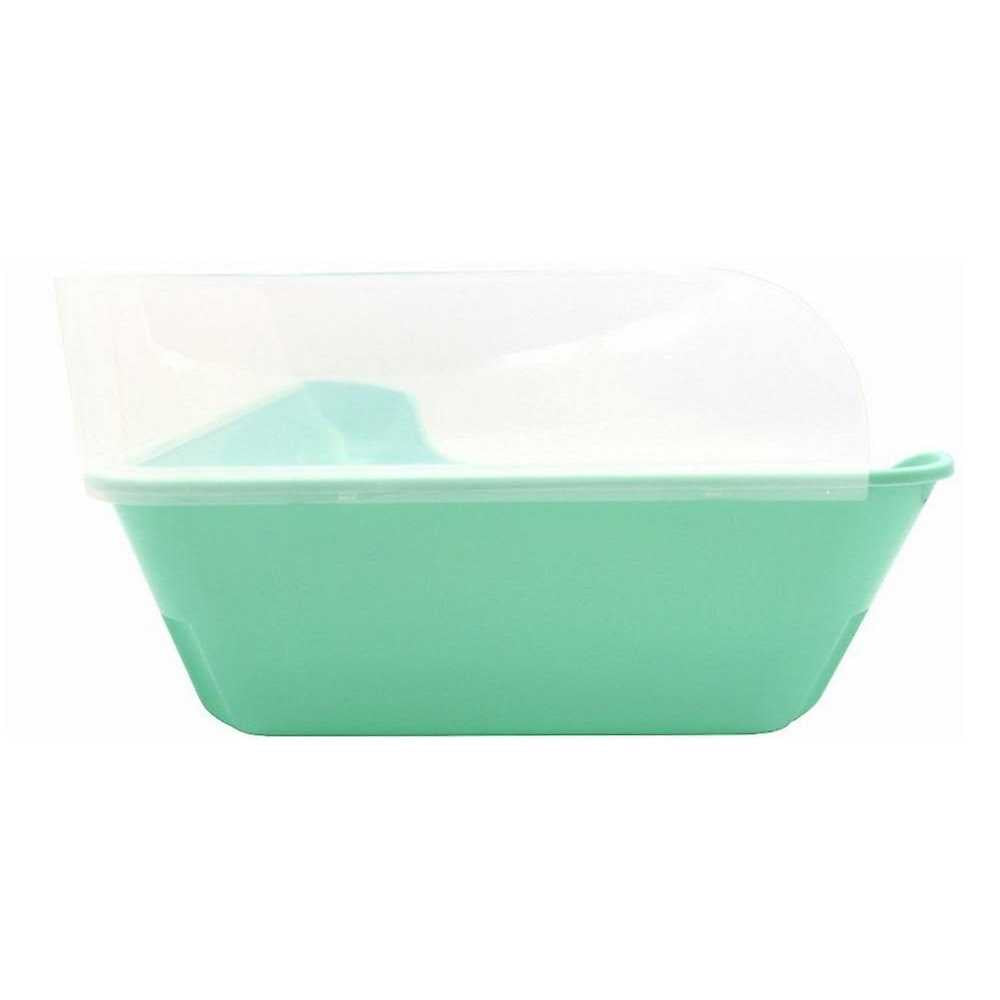 Corner Litter Pan with Removable Shield W829974