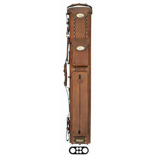 2x4 Brown Pool Cue Case A55058